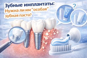 Зубные имплантаты: Нужна ли им 