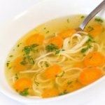 Is it okay to have chicken broth if you have a stomach ulcer?