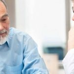 Man at doctor&#39;s appointment