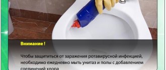 Мытье унитазов