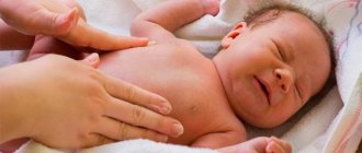 A newborn baby is prescribed Bobotik as a remedy for constipation