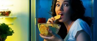 Causes of increased appetite before menstruation