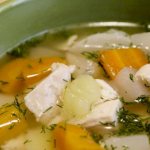 soup with chicken and vegetables for pancreatitis