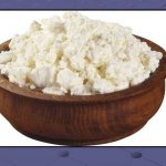 Cottage cheese consists of a large number of useful components.