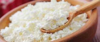 Cottage cheese restores the gastric mucosa.