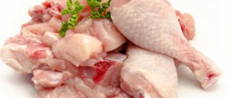 The unique composition of chicken puts the product in first place in the ranking among all dietary types of meat